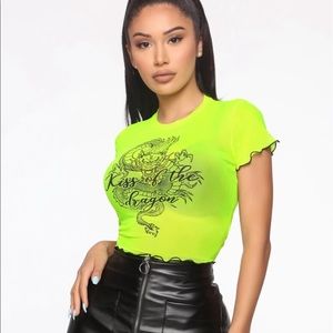 Kiss of the dragon tee